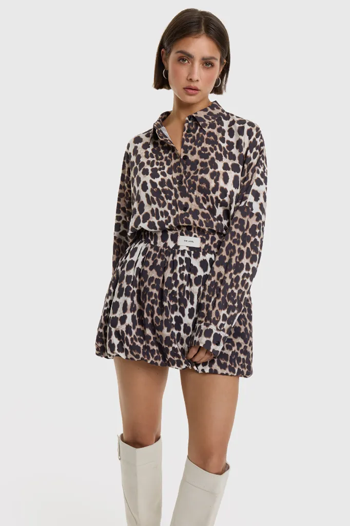 Alix The Label animal blouse (XS)