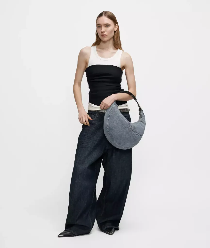 Liebeskind Hobo blue denim