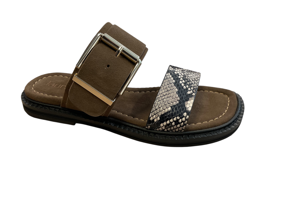 Laura Bellariva mule choco/python (36)