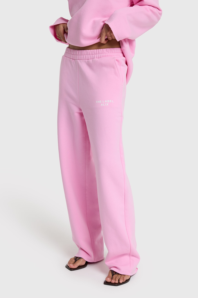 Alix The Label sweat pants pink