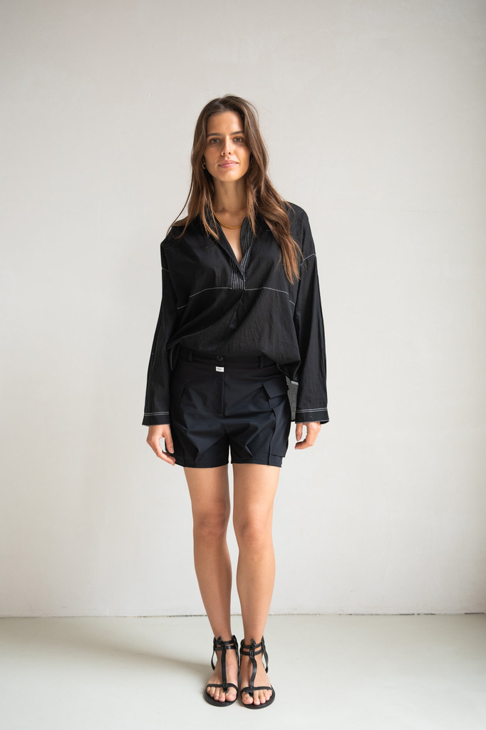 Penn & Ink short cargo noir