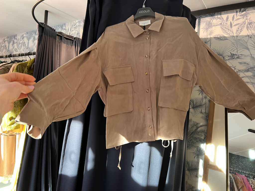 Vicolo camicia greige