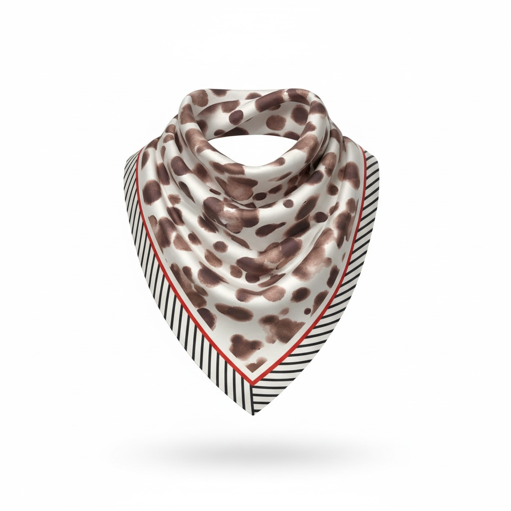 Vicolo Accessori foulard Tiffany/moro