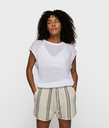 10 Days balloon top mesh white