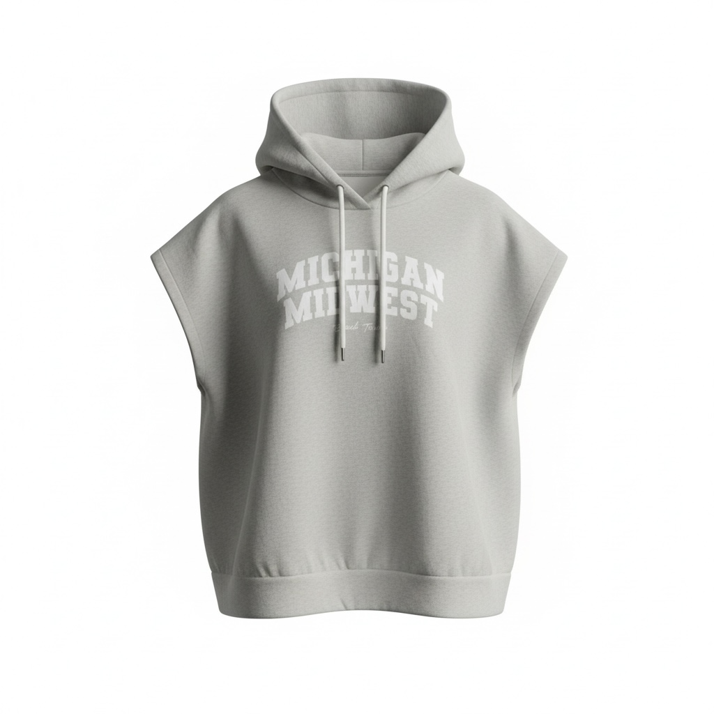 Penn & Ink hoodie grey (XS)