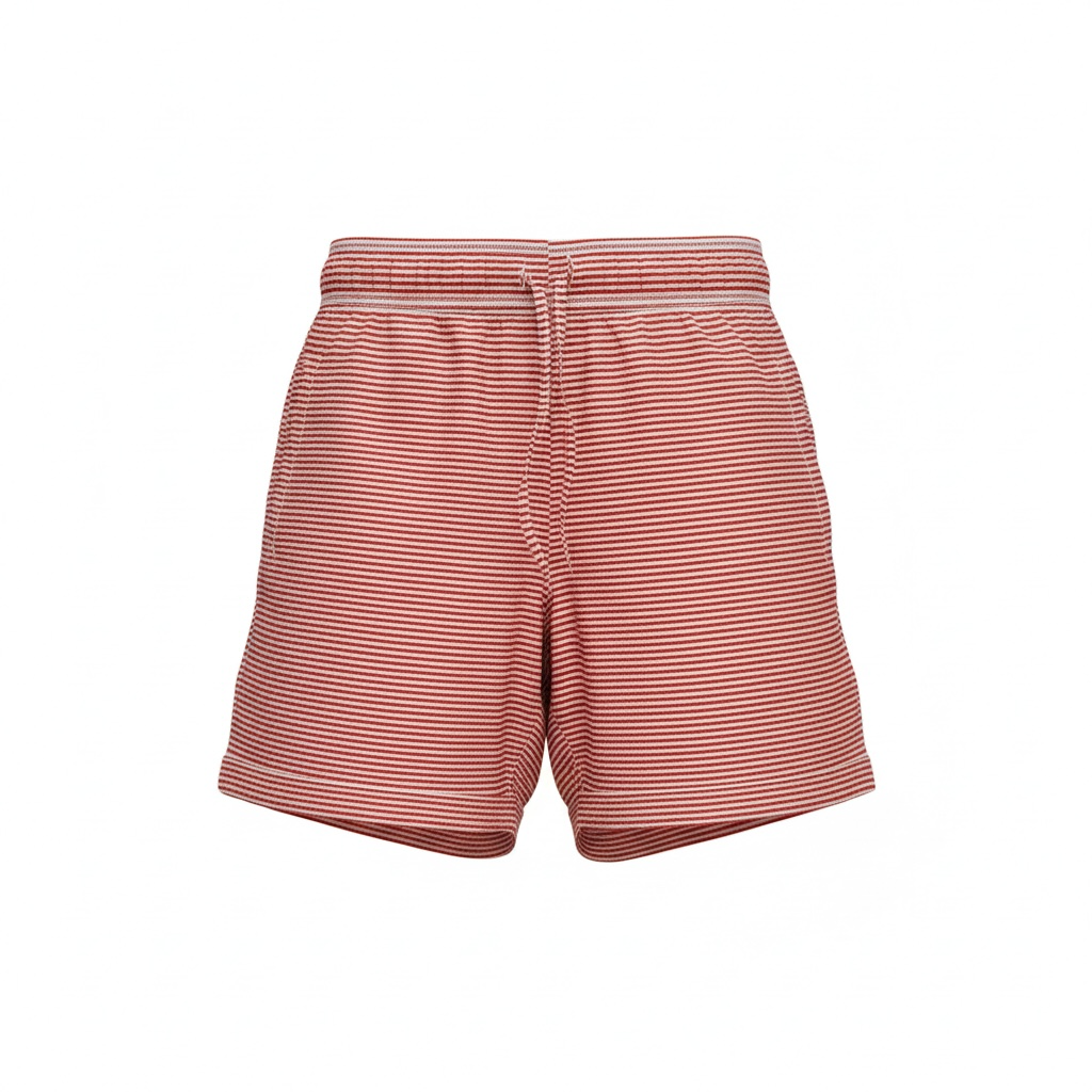 Penn & Ink short stripes red white