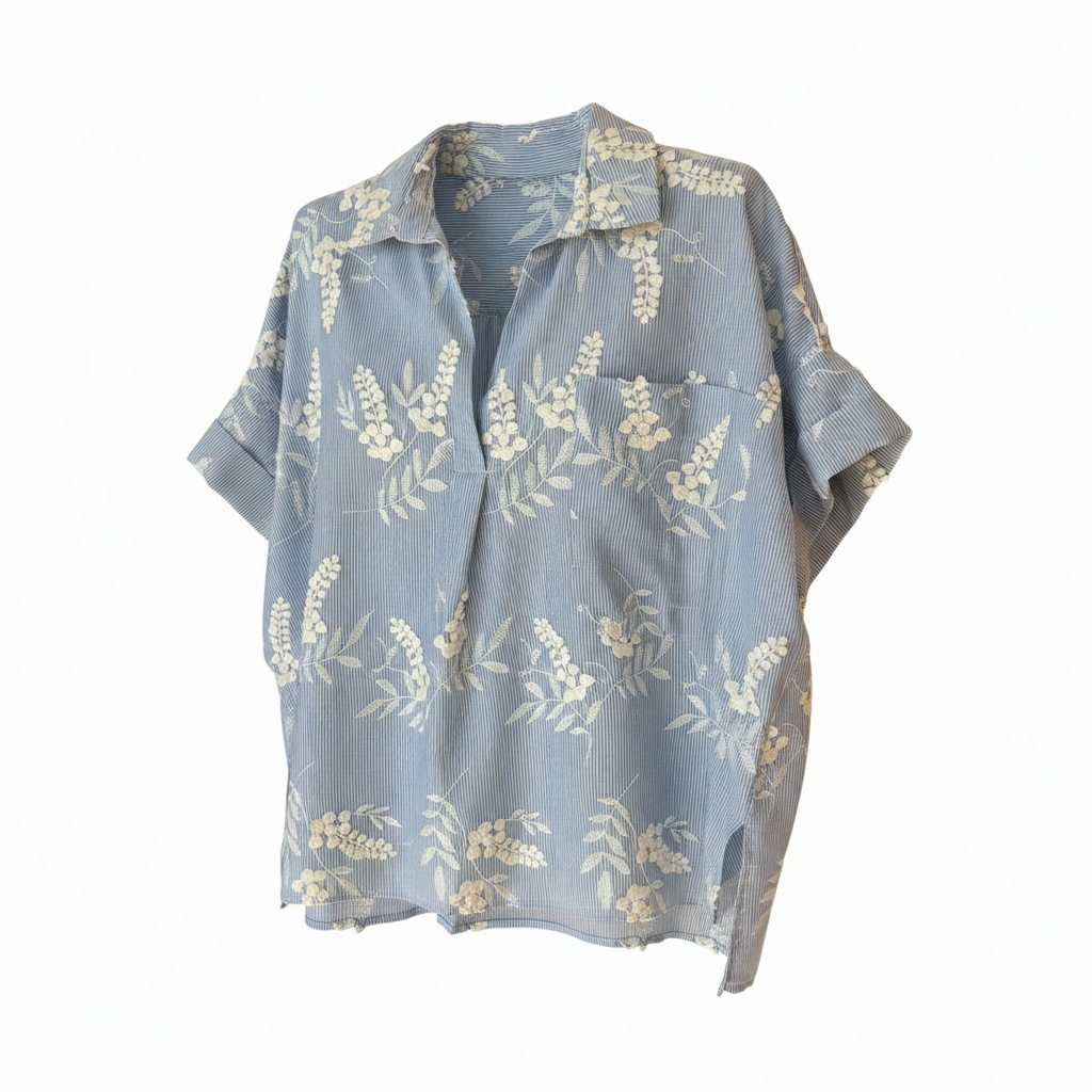 Vicolo camicia fiori