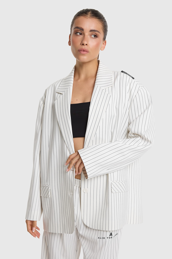 Alix The Label blazer stripes new co (Xs/S)
