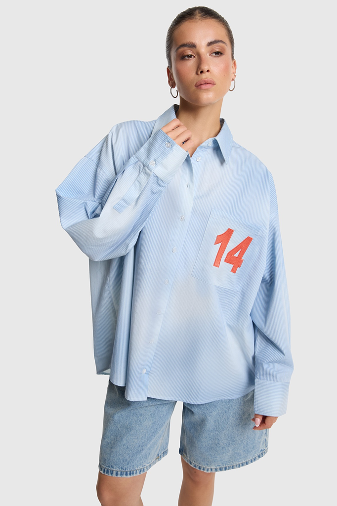 Alix The Label shirt stripes new co (XS)