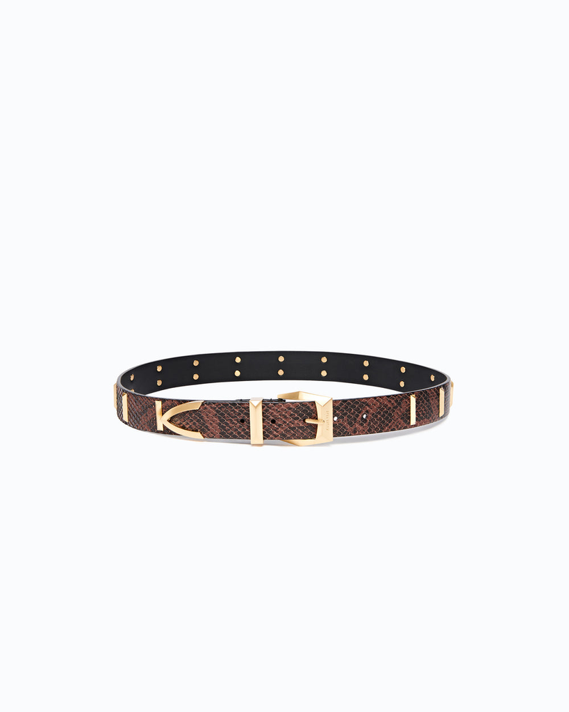 Pinko ceintura pitone marrone new co (S)