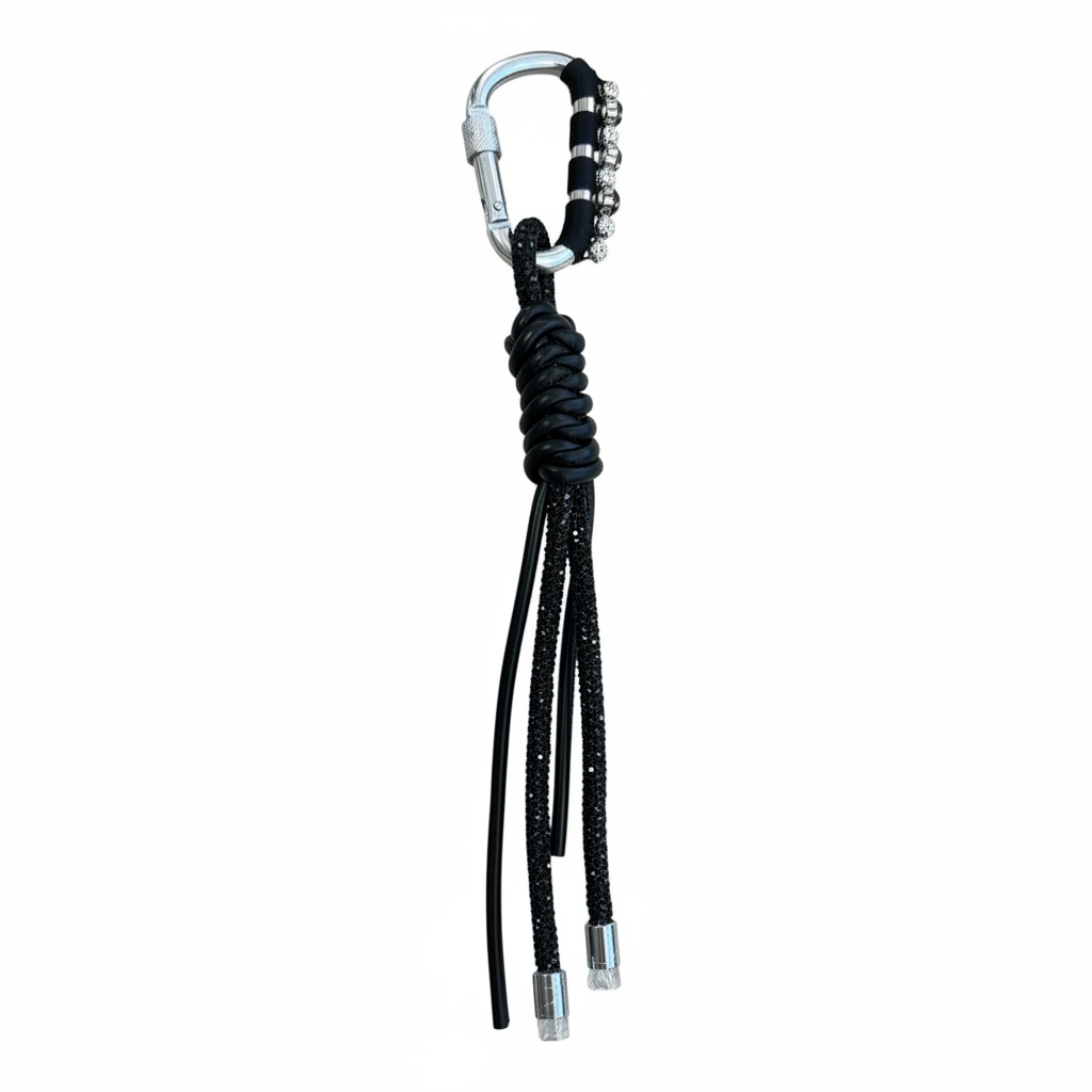 Pinko knots Keychain black new co