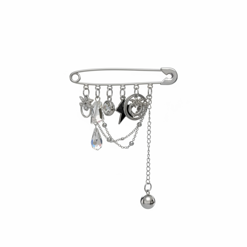 Pinko brooch