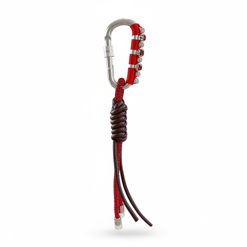 Pinko knots Keychain red new co