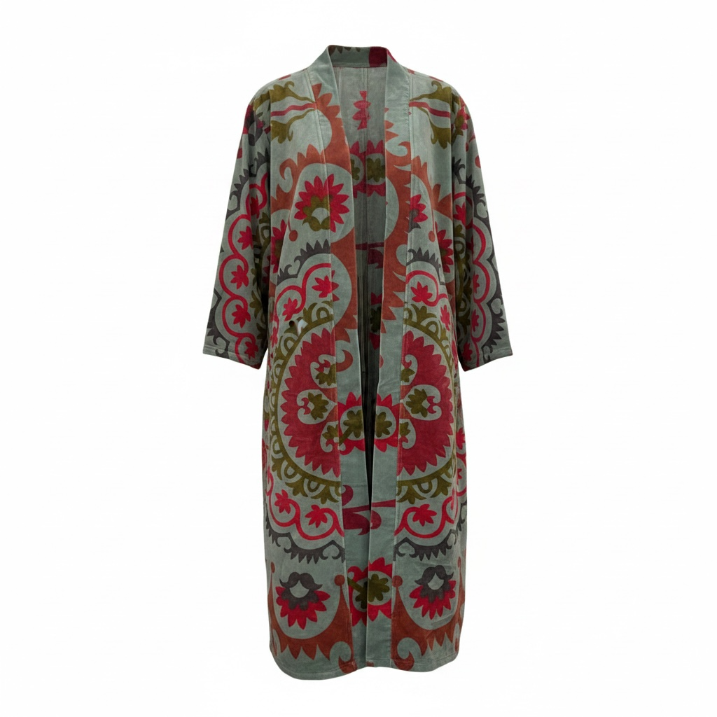 [Kimono kaki rouge] Kimono
