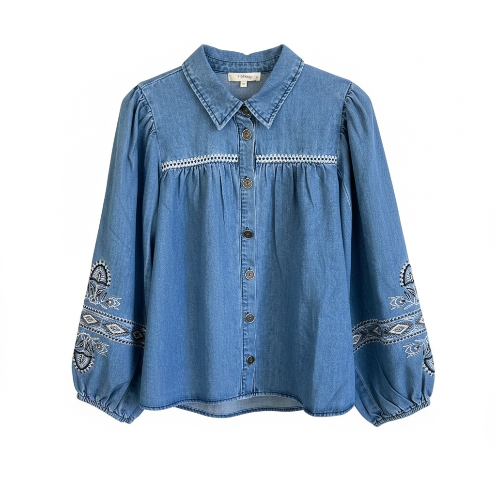Minuit douze Yaffa denim bleu (S/M)