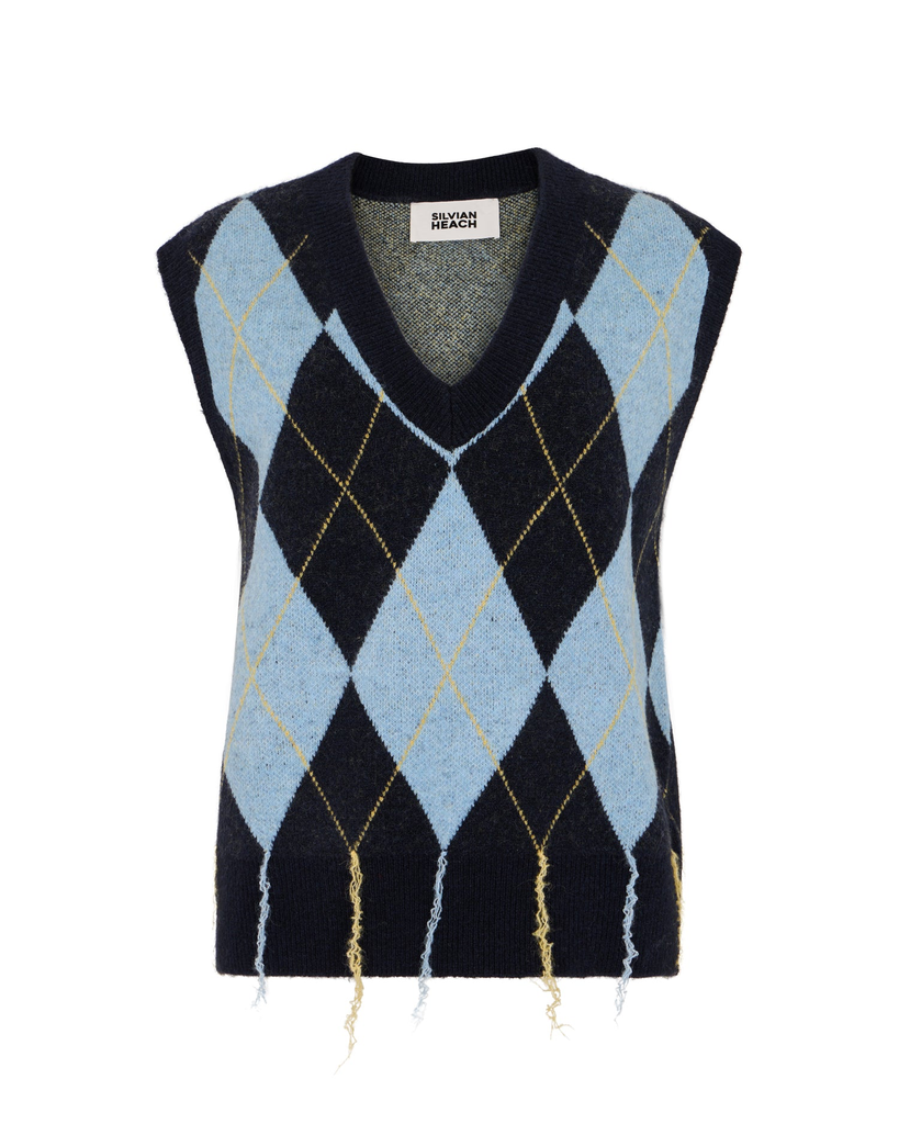 Sylvian Heach sweater burli bleu