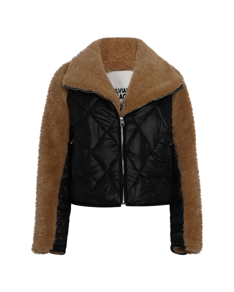 Sylvian Heach piumino black beige