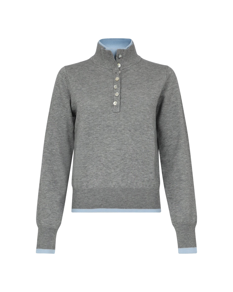 Sylvian Heach maglia grey/blue
