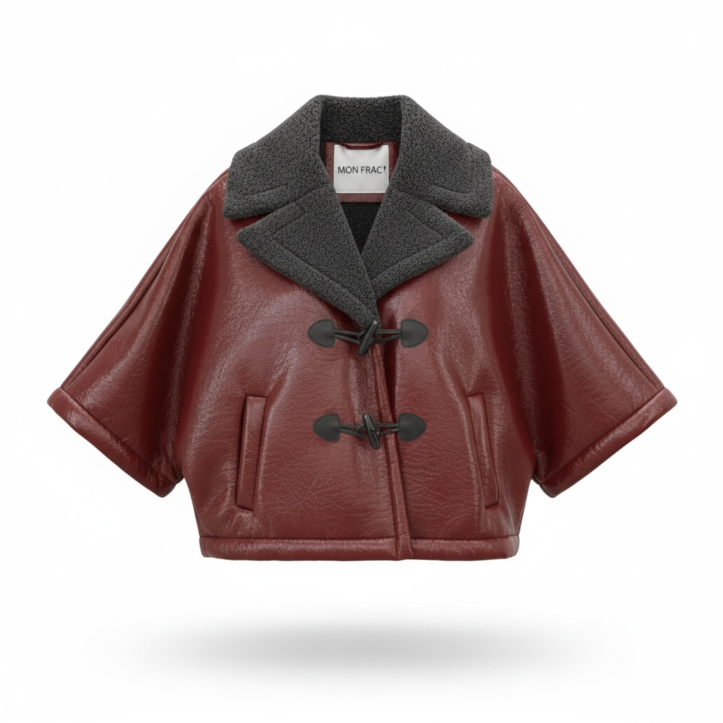 [Mer02 coat bordeaux] Mon Frac mer coat bordeaux