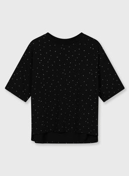 [20-742-5201] 10 days tee dots black