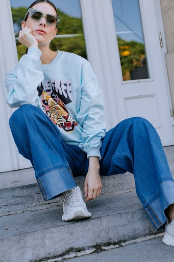 [V10-103] Les Blondinettes Chelsea denim