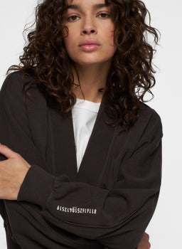 10 days cardigan chocolate