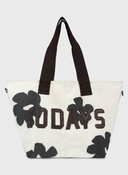 [20-951-5201] 10 days Canvas shopper flower