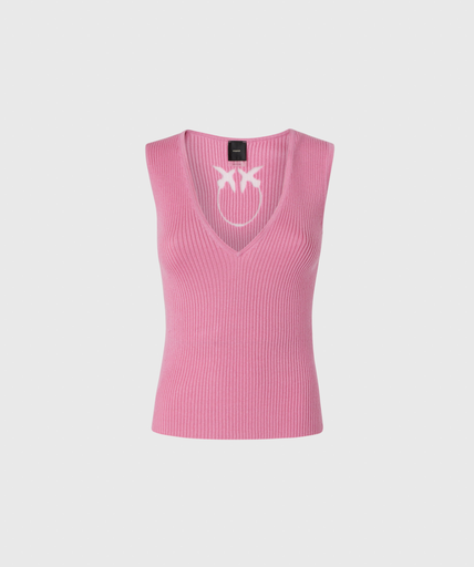 [104808 A1KW 039] Pinko Agner top pink