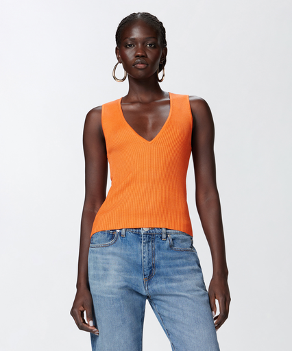 [104808 A 1 KW A62] Pinko Agner top orange