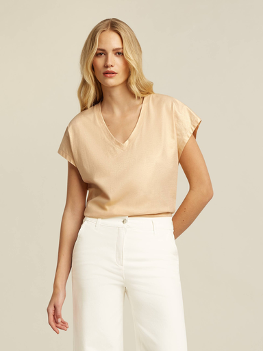 [BC56921252] Beaumont Khloe t-shirt irisé 