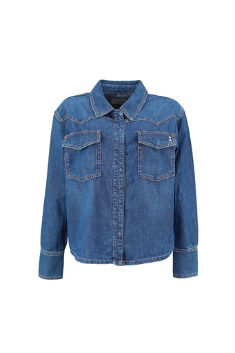 [Norah/ ID8668] Icon Denim Norah shirt