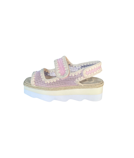 [S25_MU.SW591006K] Mou Espa sandal pink