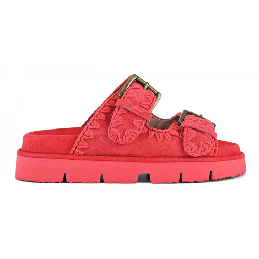 [S25_MU.SW461008A] Mou bio sandal rose/red
