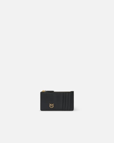 [100251 AOGK BLACK] Pinko Airone cardholder black