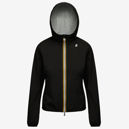[K8138QW BLACK] K-Way Lily stretching poly jersey