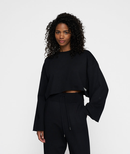 [20-806-5202] 10 days kimono sweater black 