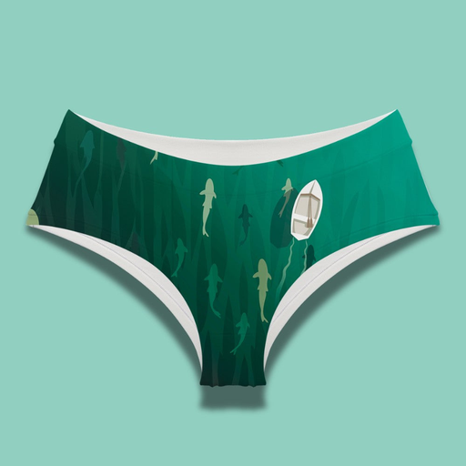 [Monokini/culotte Jade] La Jolie Fun culotte/ bikini Jade