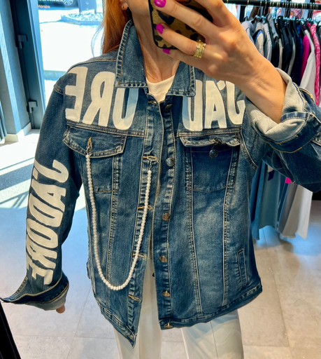 [24408JADOR] Mia Bag giacca jeans oversized