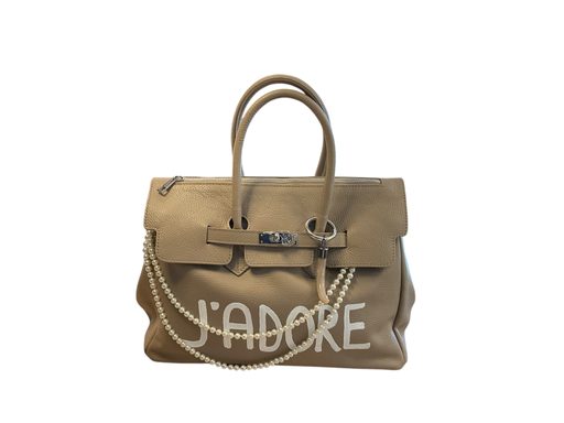 [14831L-PE sabbia] Mia Bag grande J’ADORE sabbia