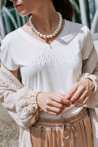 [V10-234] Les Blondinettes Nina t-shirt white