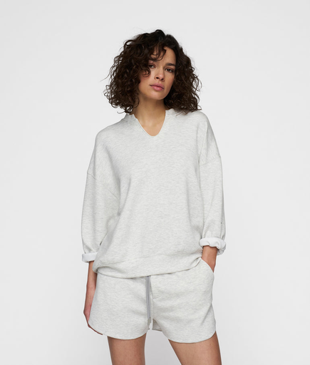 [20-805-5202] 10 days sweater soft nonchalant neck