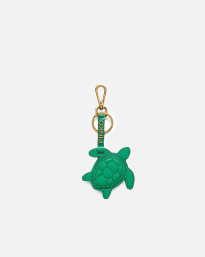 [105035A2IL] Pinko turtle keychain