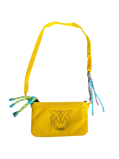 [104539 A29UH30B] Pinko 2 Zip Bag yellow