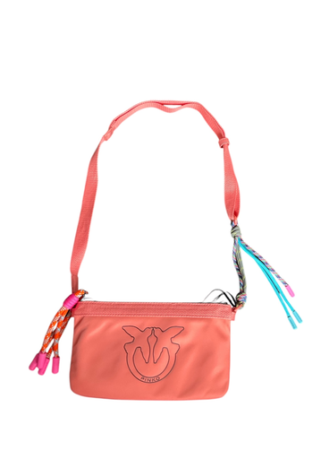 [104539 A29U] Pinko 2 zip Bag pink