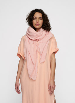 [20-901-5202 peach] 10 days scarf peach