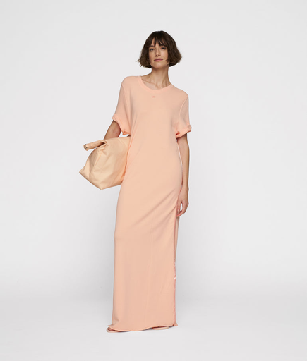 [20-311-5202 peach] 10 days long beach dress
