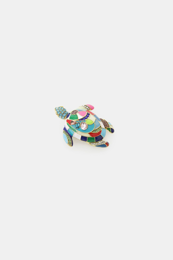 [1038W025X] Dixie broche tortue