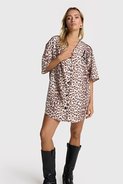 Alix The Label robe animal baseball