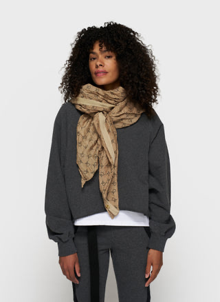 [20-909-5203] 10 days scarf monogram 