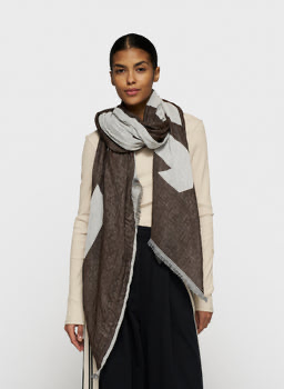 [20-900-5203] 10 days scarf ecru